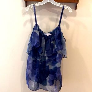 Rebecca Taylor Silk Watercolor Camisole S 6